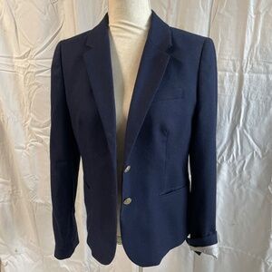 Preppy J. Crew Wool Blazer